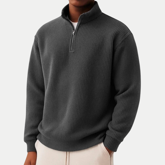 JOEY | Casual Half Zip Sweater