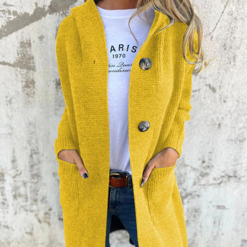 VANESSA | Elegant Long Knit Cardigan