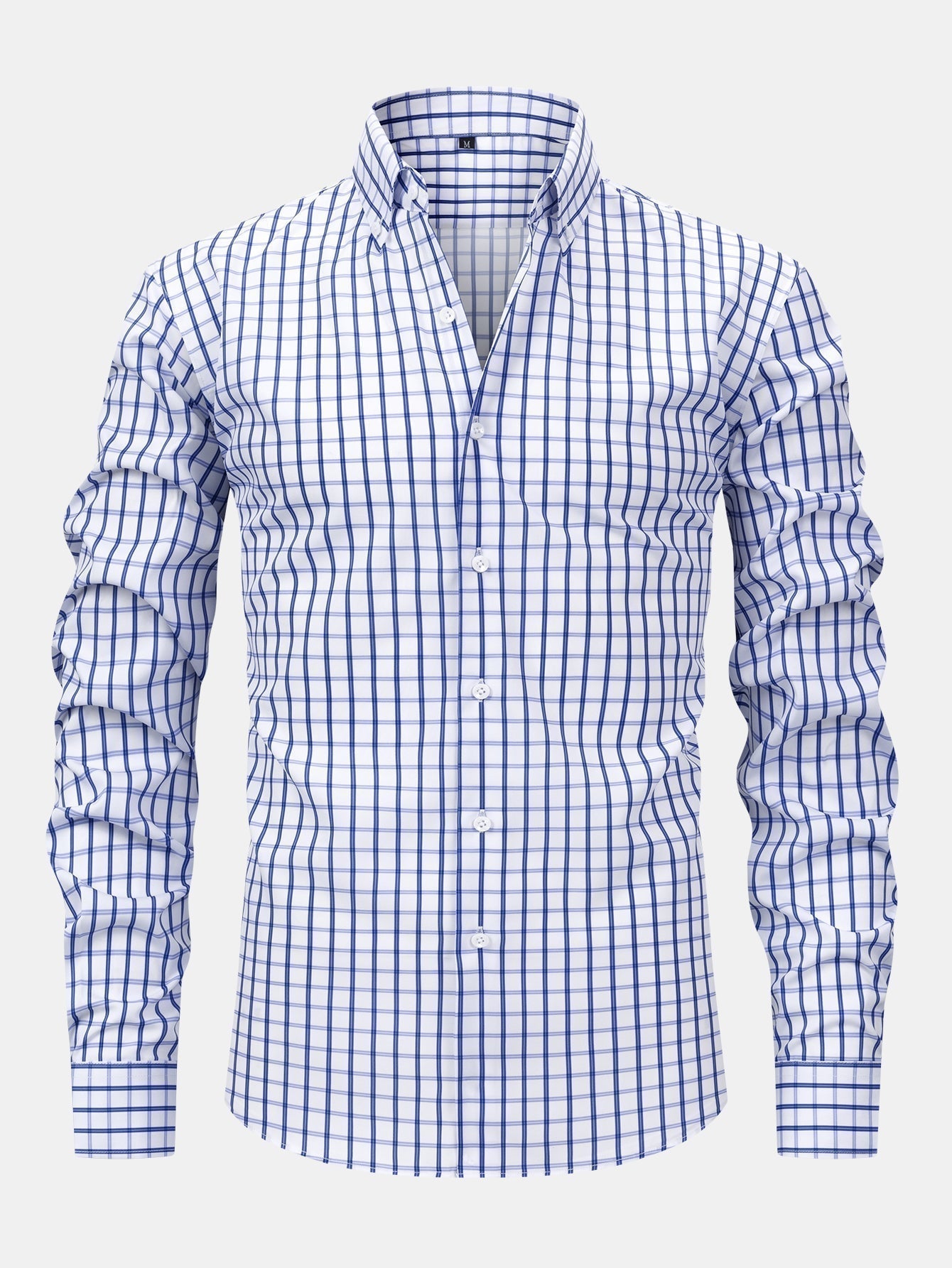DENNIS | Long Sleeved Shirt With Checkered Pattern