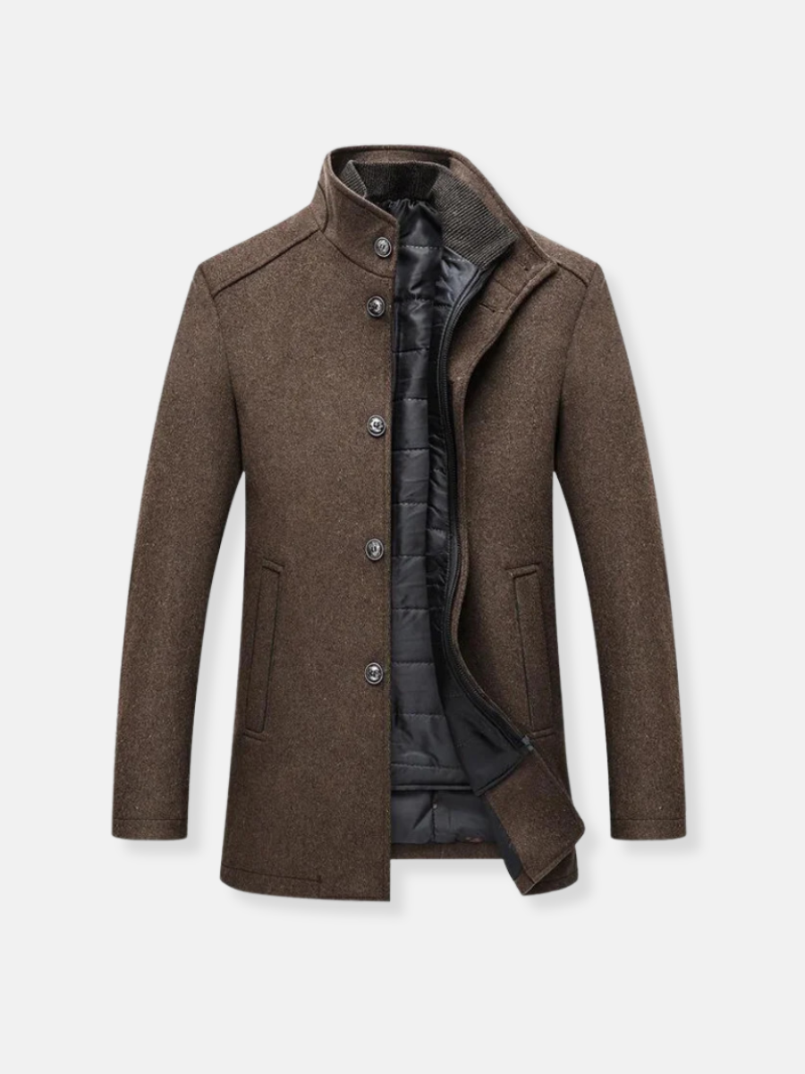 KINGSLEY | WOOLEN TRENCH COAT FOR MEN