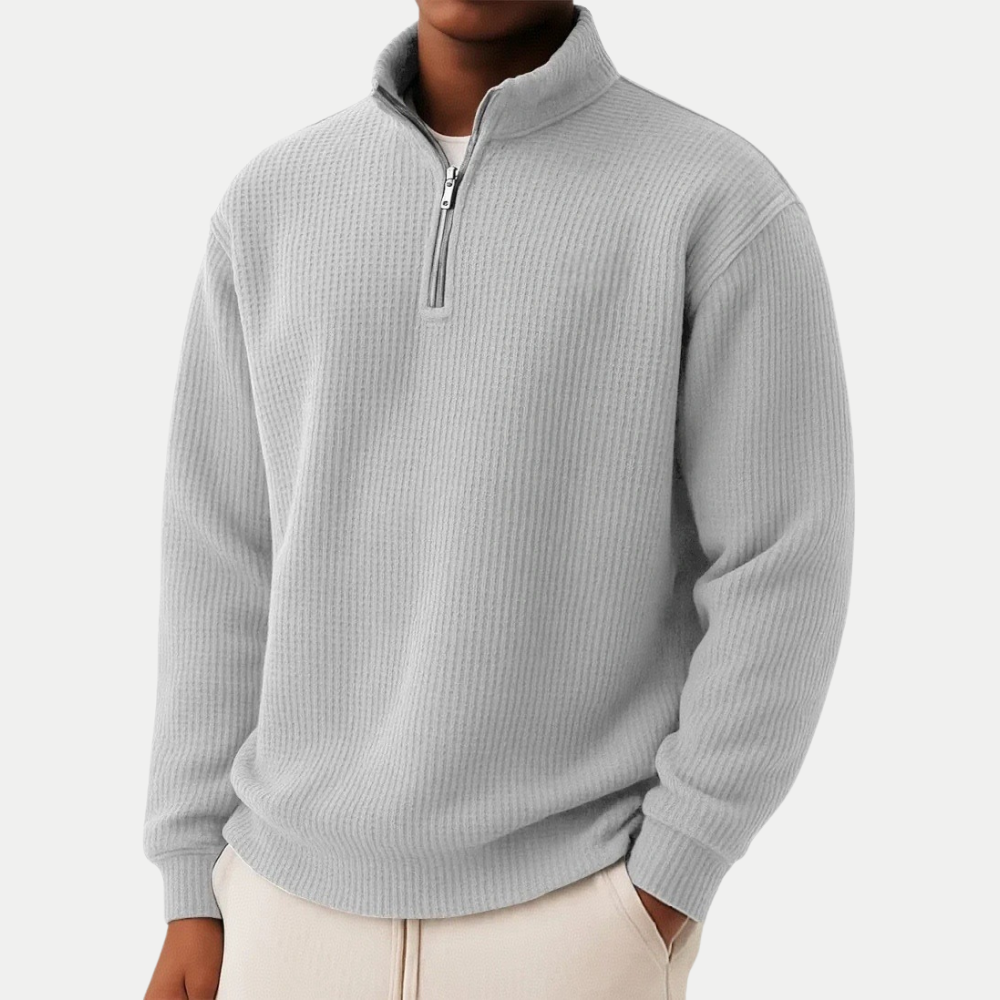 JOEY | Casual Half Zip Sweater