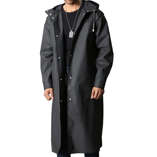 BRUCE | Black Raincoat
