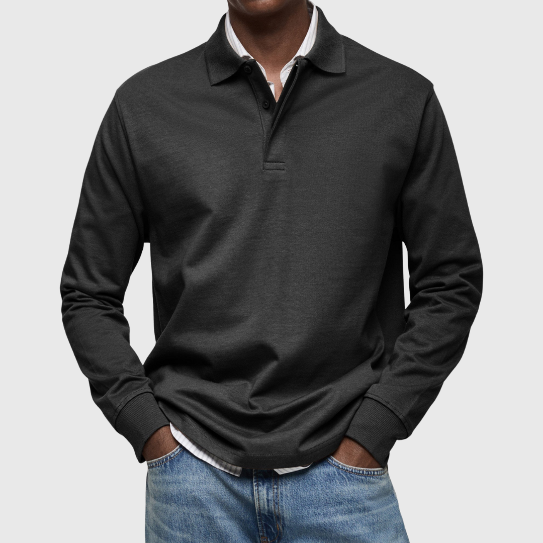JULIEN | Long Sleeve Polo