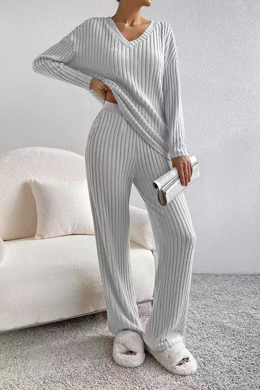 ALORA | V Neck Lounge Set
