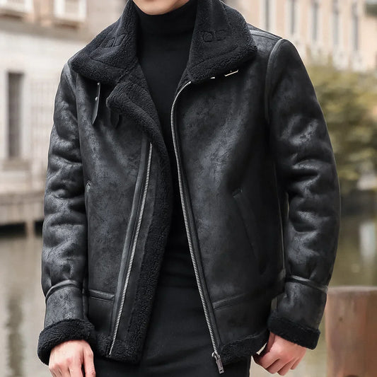 JASON | Leather Coat
